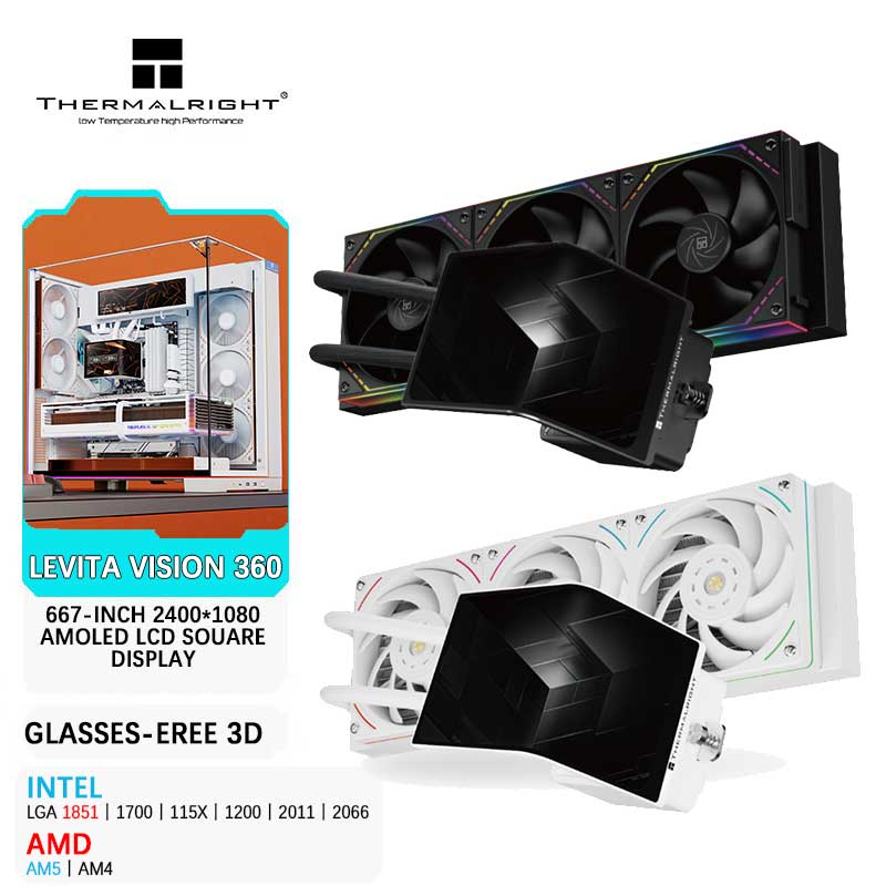 Pc Gaming Liquid - Thermalright LEVITA VISION 360 All-in-One 360