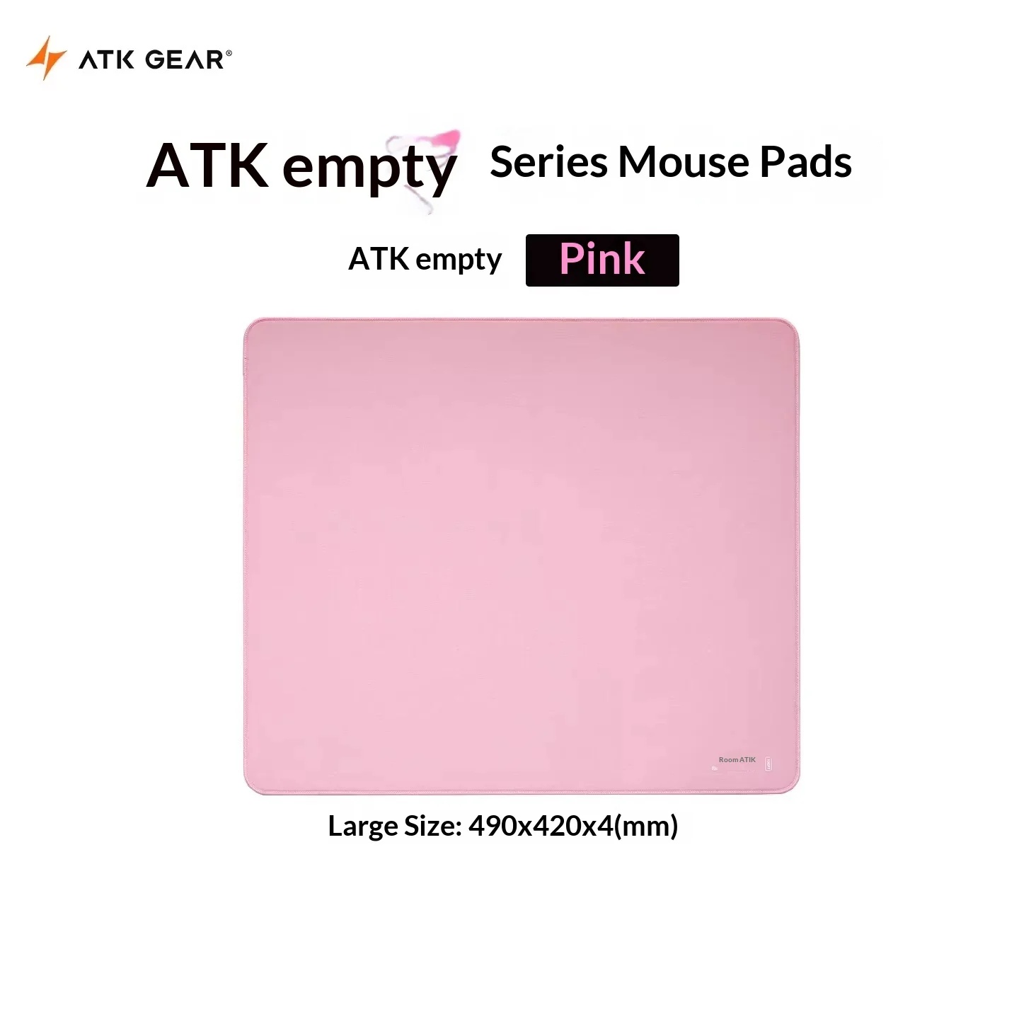 Pc Gaming Pink - ATK Sky Pink, großes Gaming-Mauspad, 490