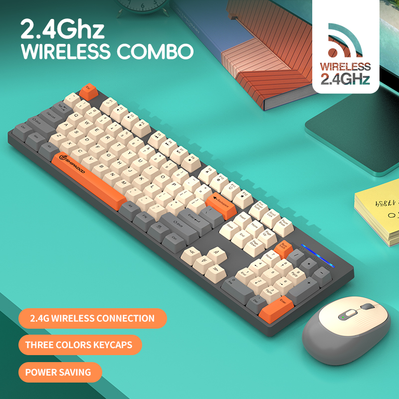 2,4-GHz-Funk-104-Tasten-Tastat – Pc Gaming Fullset Bewertung und Preis