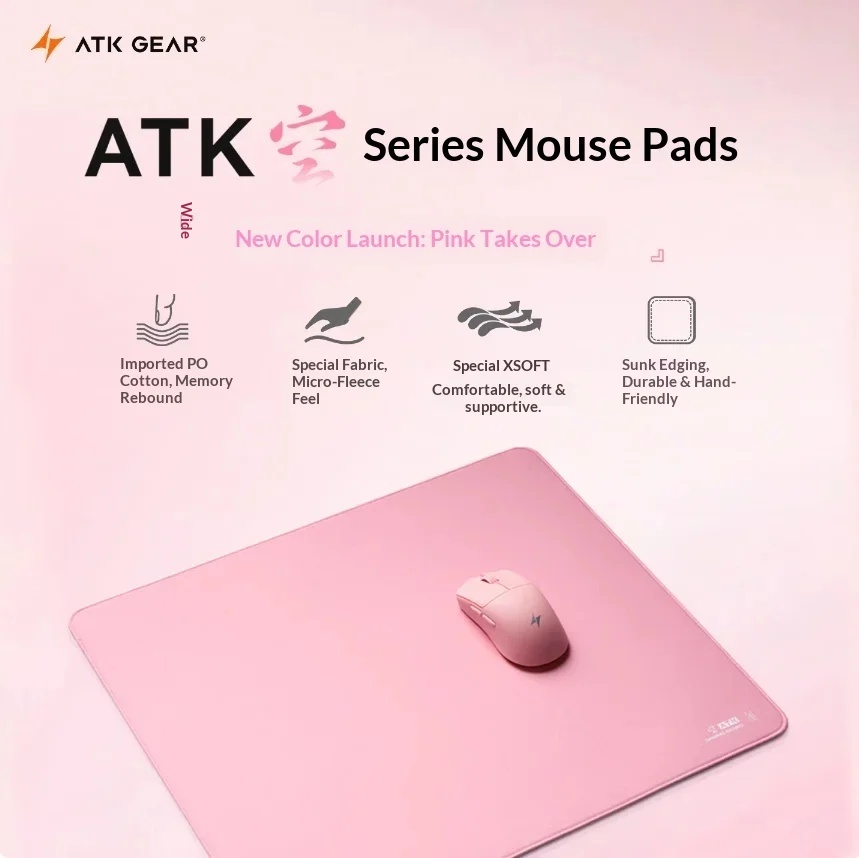 ATK Sky Pink, großes Gaming-Ma – Pc Gaming Pink Bewertung und Preis