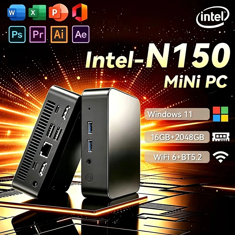 NEUER Mini-PC Windows 11 Intel – Pc Gaming Intel Bewertung und Preis