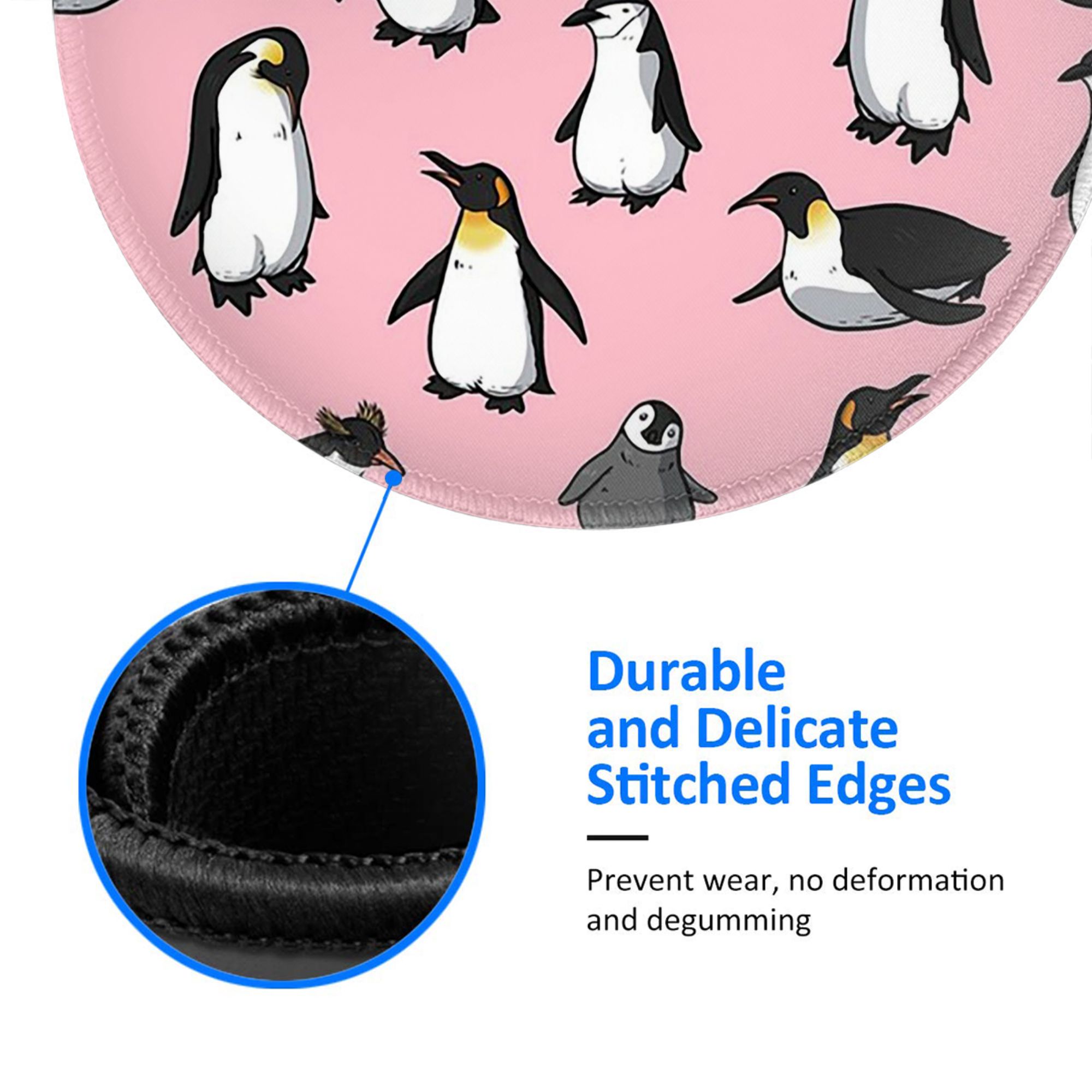Niedliches Pinguin-Mauspad (ro – Pc Gaming Pink Bewertung und Preis